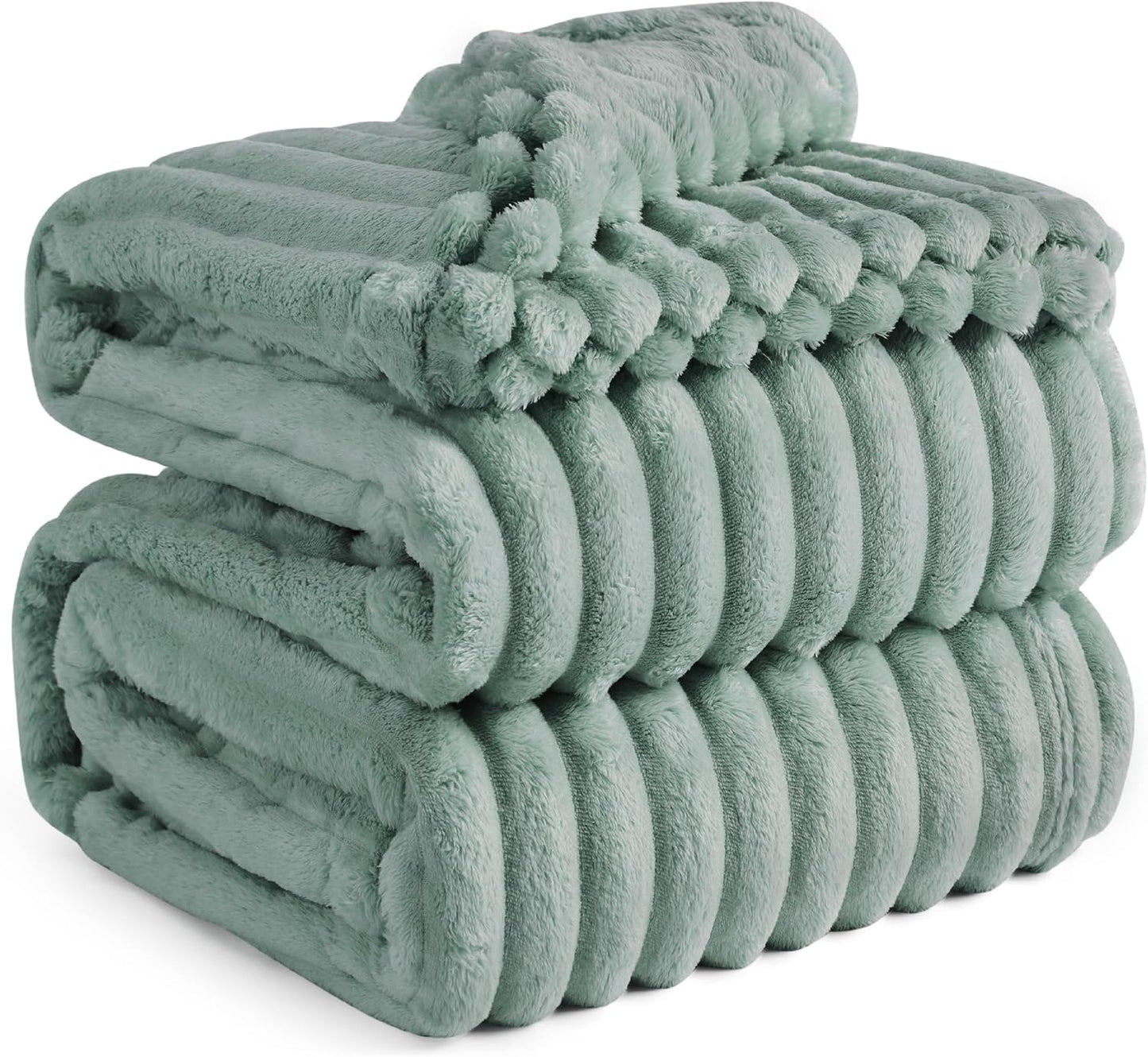 Bedsure GentleSoft Queen Size Blanket - Cozy Soft Fleece Throw