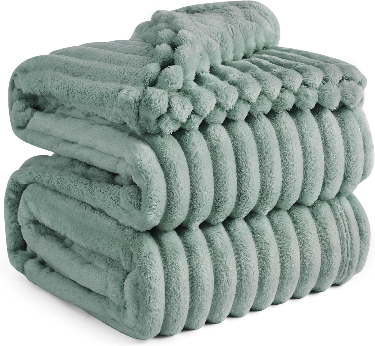 Bedsure GentleSoft Queen Size Blanket - Cozy Soft Fleece Throw