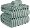 Bedsure GentleSoft Sage Green California King Blanket - Cozy, Ultra