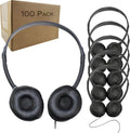 Soundnetic SN313 Bulk Classroom Headphones 100 Pack - Ideal