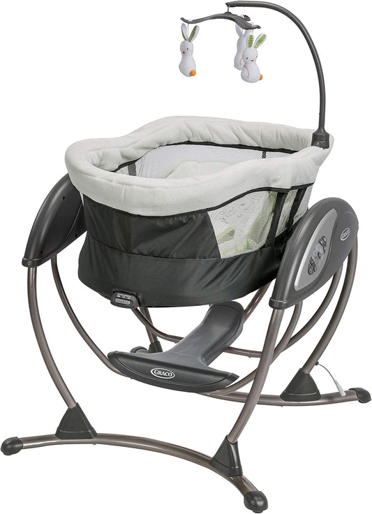 Graco DuoGlider Swing: One-Hand Recline