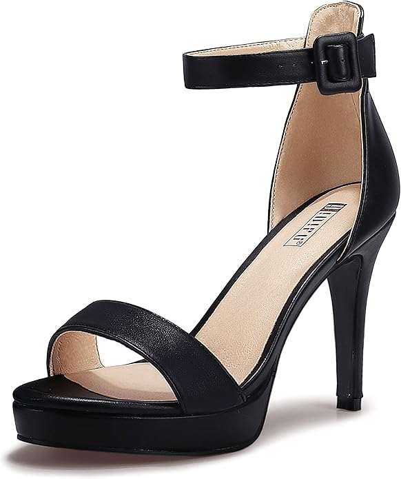 IDIFU Women's IN4 Sabrina Platform Chunky High Heels Sandals