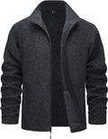 Men's Fleece Jackets Full Zip Lightweight Casual Coat - Soft Warm