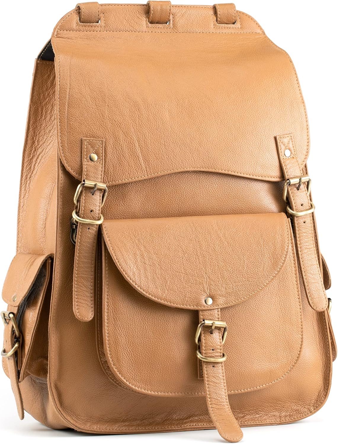 Handmade World Vintage Full Grain Leather Laptop Backpack