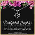 For My Handpicked Daughter Sterling Silver Bracelet - Keepsake