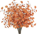 Artificial Eucalyptus Leaves Stems 16 Pack - Fall Faux Foliage
