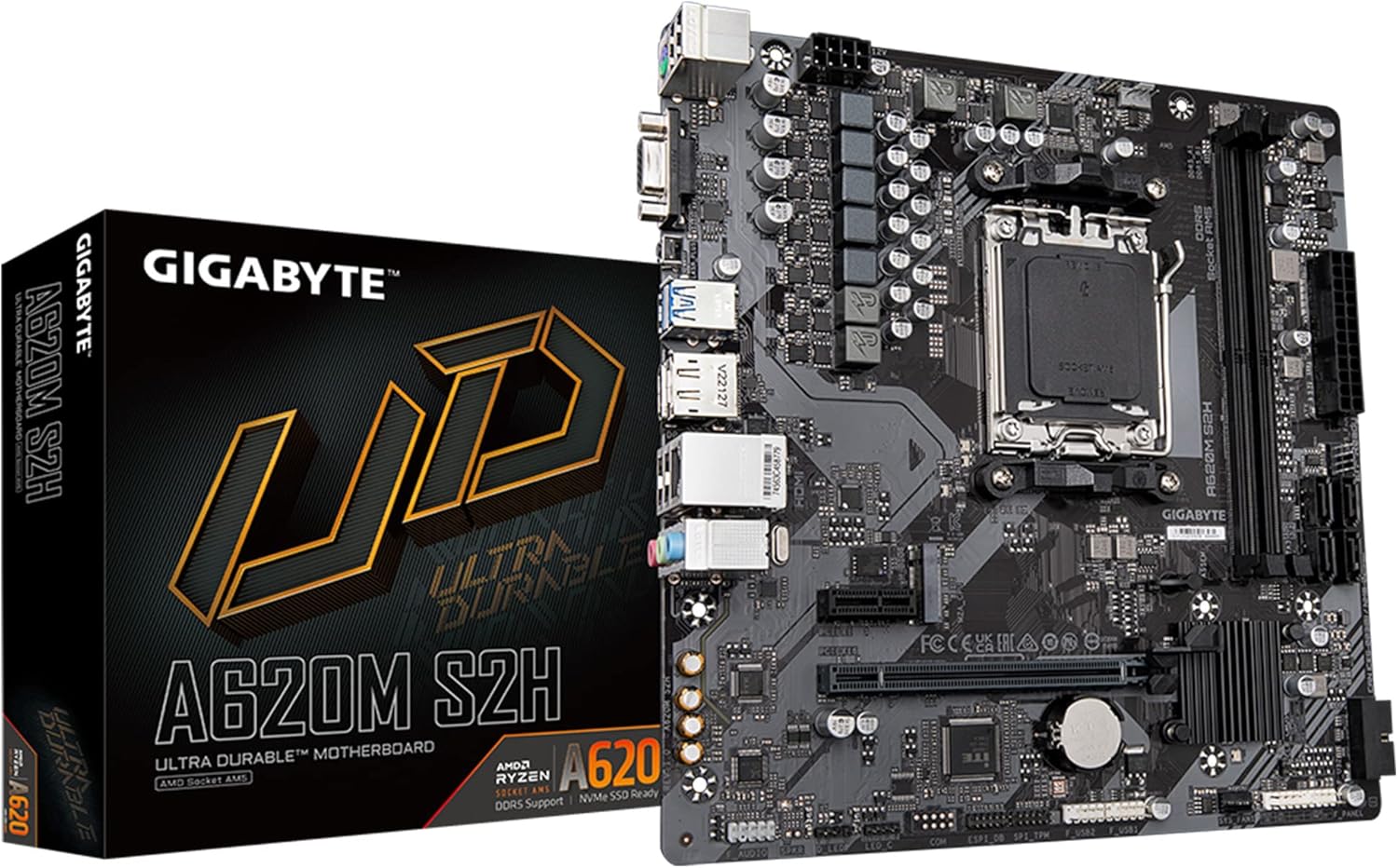 GIGABYTE A620M S2H Motherboard: Unmatched Performance & Features