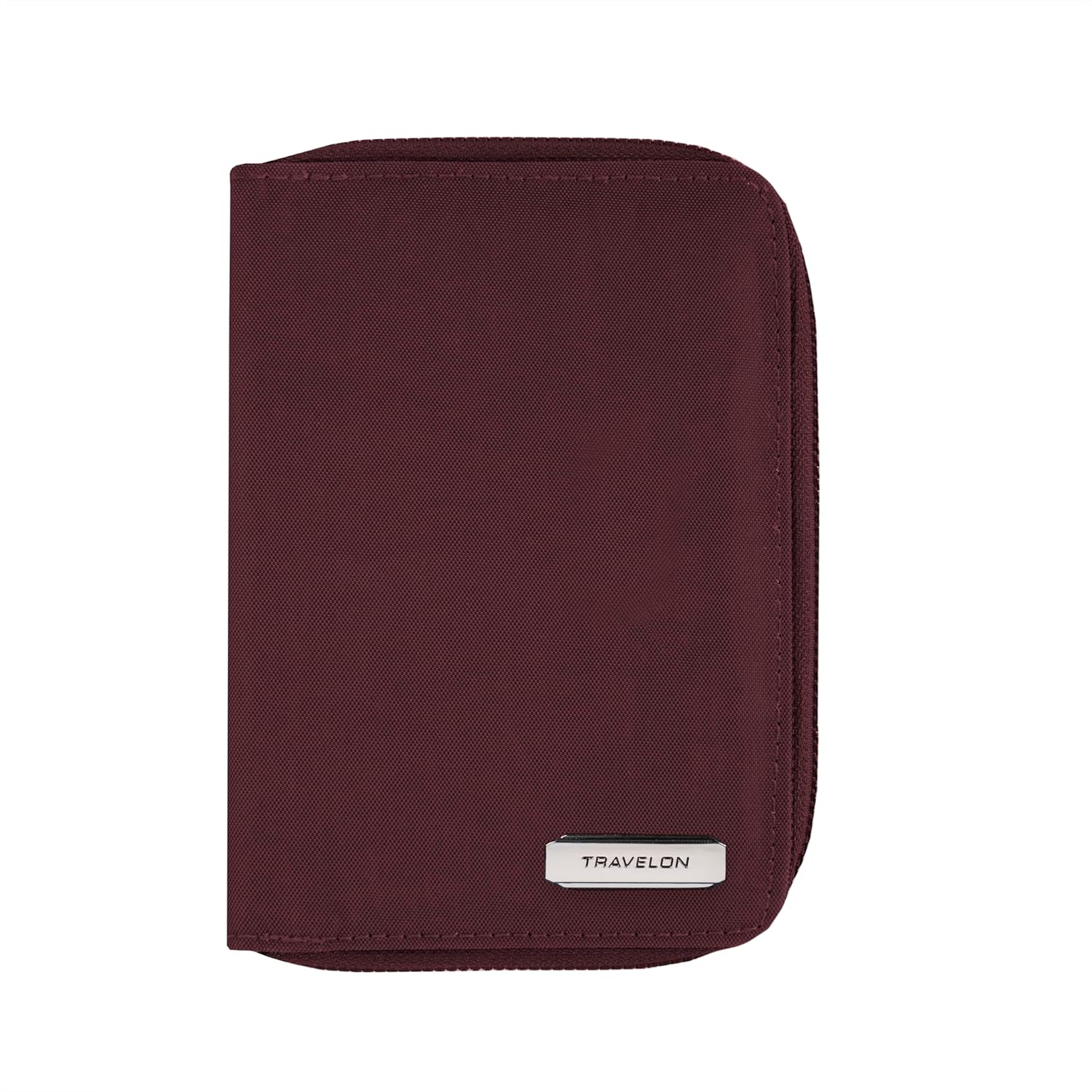Travelon RFID Blocking Passport Zip Wallet for Secure Travel