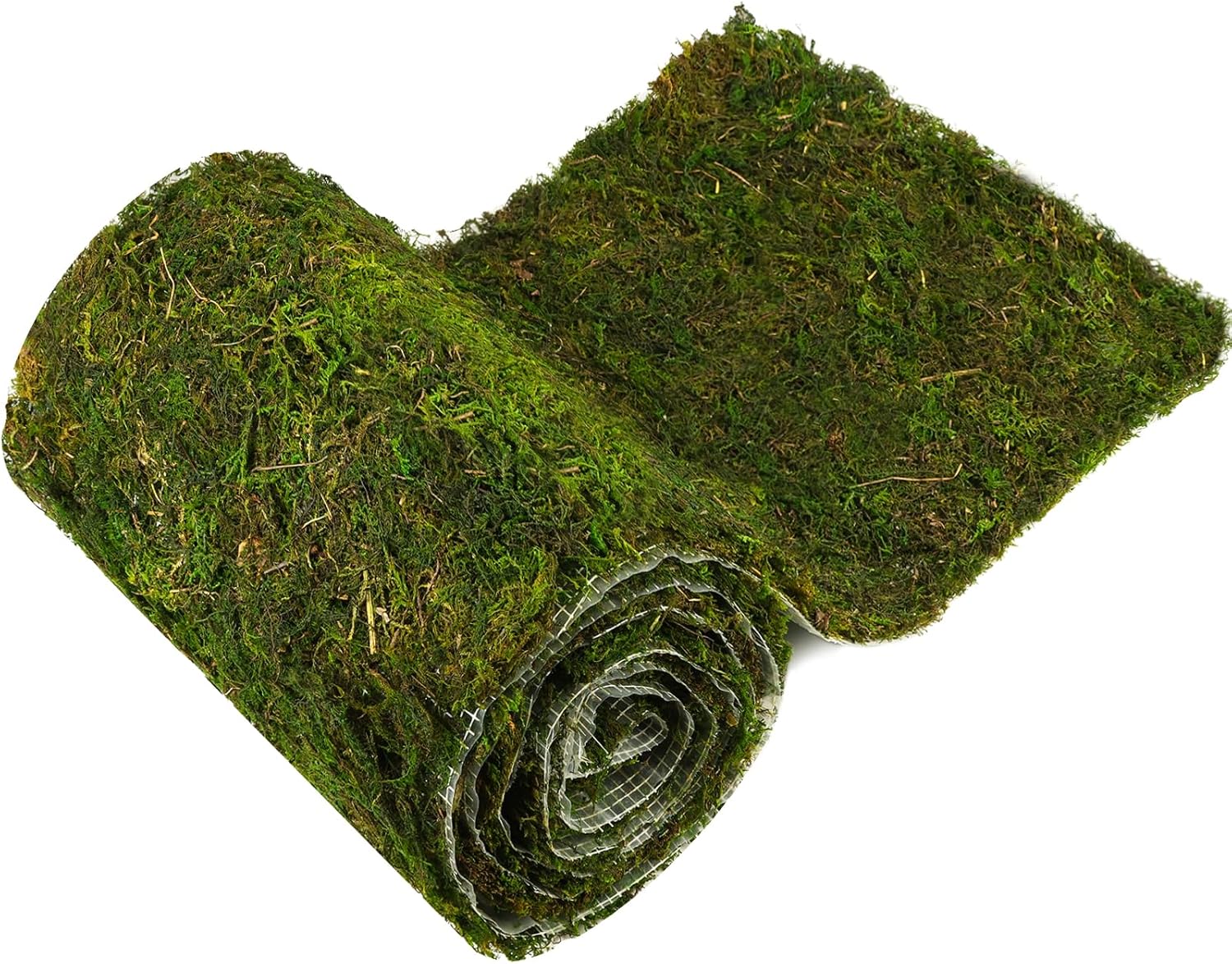 Dried Moss Table Runner for Crafts and Woodland Decor