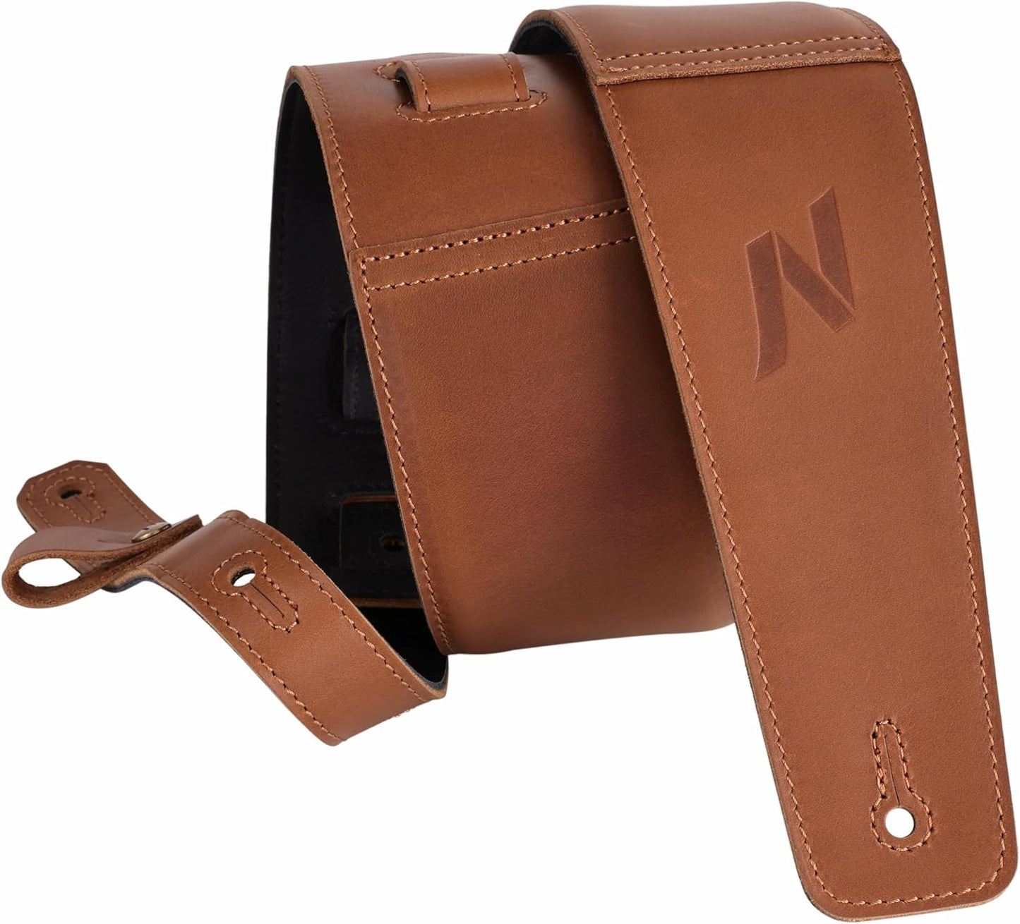 Nefelibata 3in Guitar Strap with Foam Padding and Cable Storage