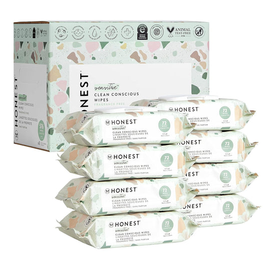 Clean Conscious Multi-Use Wipes for Sensitive Skin 576 Count