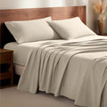 Bare Home Flannel Sheet Set 100% Cotton Queen - Velvety Soft