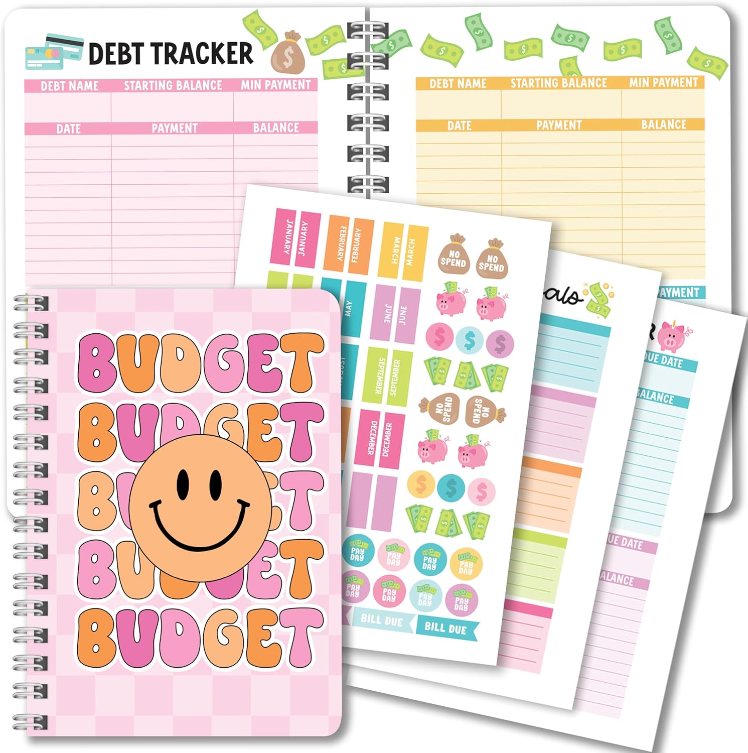 2025-2026 Retro Budget Planner - Stay Organized!