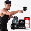 Boxing Ball with App and Adjustable Headband - Fun Reflex Workout