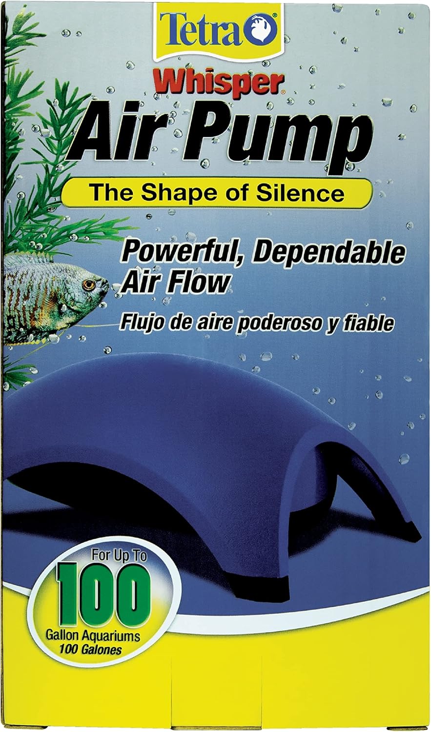 Tetra Whisper Air Pump for Aquariums - Quiet and Powerful