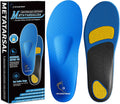 Orthotic Insoles with Metatarsal Pads for Men Women - All-Day Support