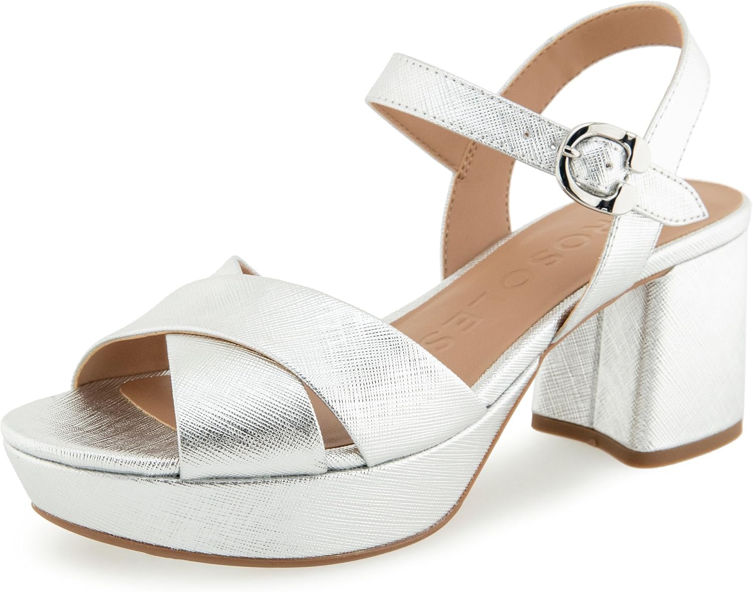 Aerosoles Women's Cosmos Heeled Sandal with Platform Comfort
