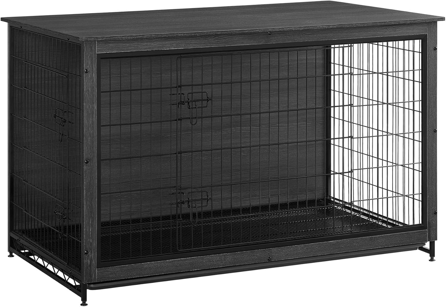 Feandrea Dog Crate Furniture, Modern Kennel for Indoor Dogs