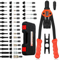 Dual-Function Rivet Nut Tool Rivet Gun Kit - Versatile 14in Riveter