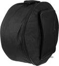 Black Backpack Travel Drum Set Bag 13-14 in - Padded Waterproof Case