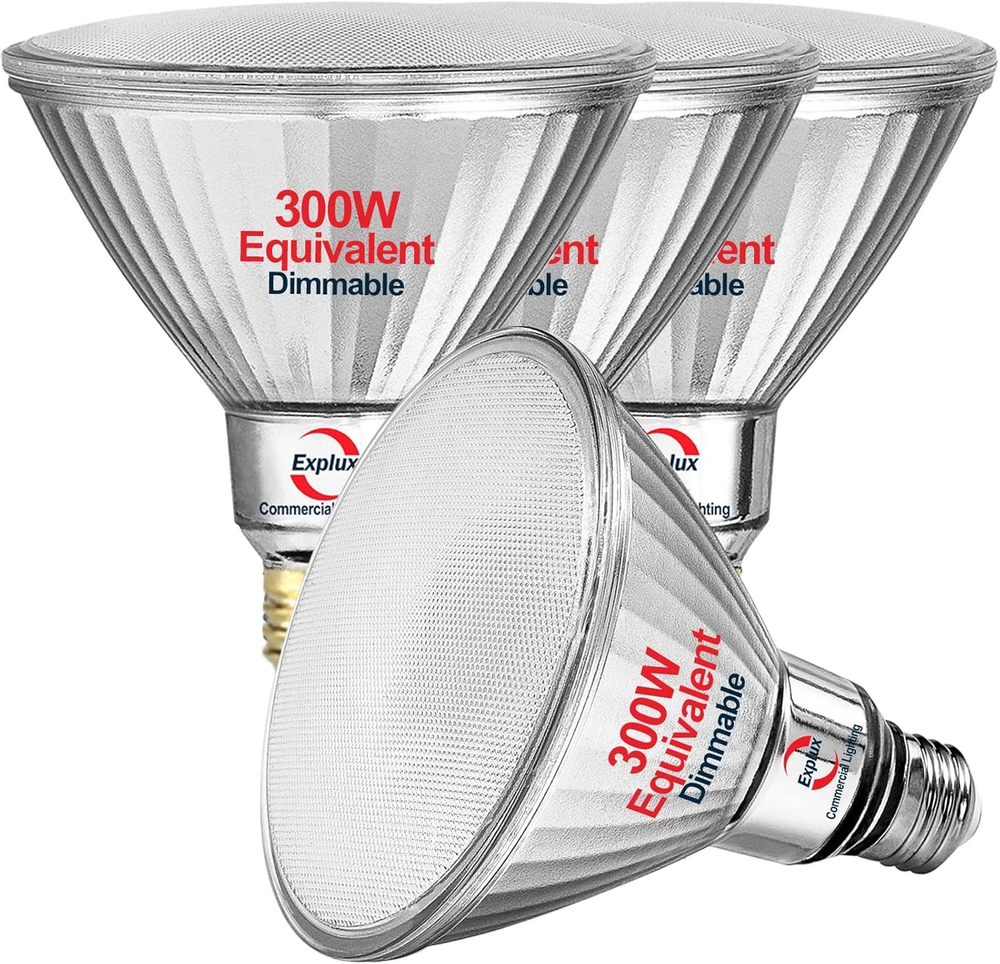Explux 300 Watt Equivalent PAR38 LED Flood Light Bulbs Review