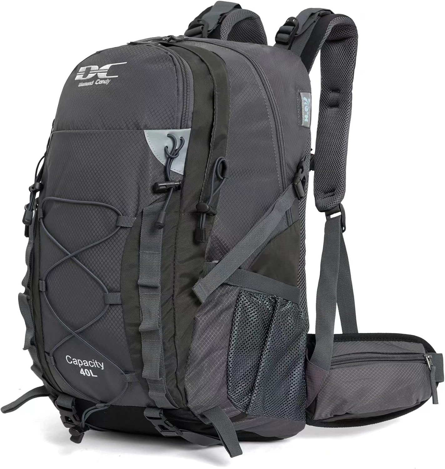Diamond Candy Waterproof Hiking Backpack for Travel and Camping