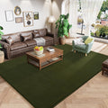 Amearea Large Modern Area Rug 5x8 ft Olive Green - Soft Memory Foam