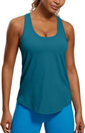 CRZ YOGA Pima Cotton Racerback Tank Top - Soft Lightweight Fit