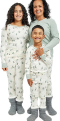 HonestBaby Family Matching Holiday Pajamas for Men - Organic Cotton