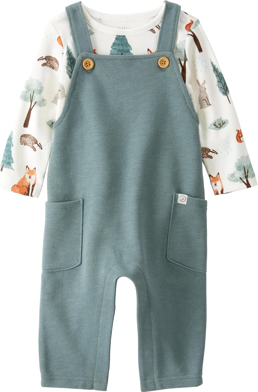 Organic Cotton Overall Set for Little Ones