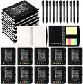 Employee Appreciation Spiral Notebooks 25 Sets - Bulk Team Gifts