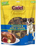 Chicken & Apple Wrapped Dog Treats - Low Fat High Protein
