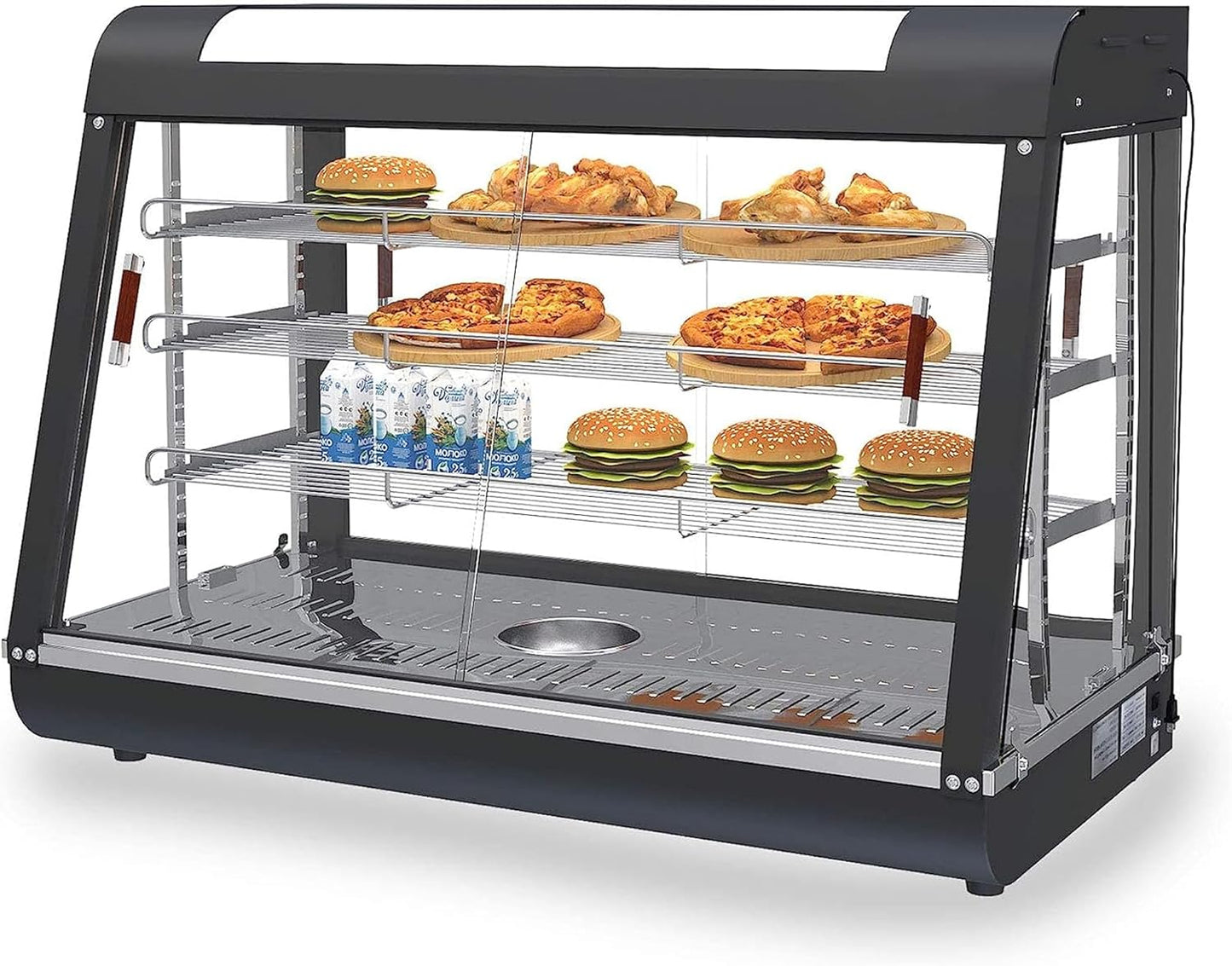 Whalefall 35in Countertop Food Warmer for Buffets and Restaurants
