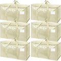 Extra Large Moving Bags with Zippers & Handles - Space Saving Storage