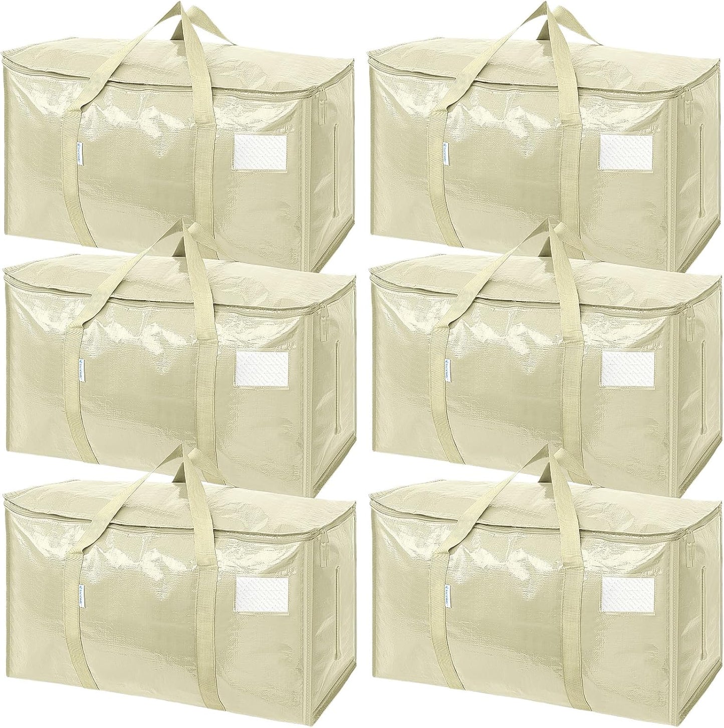 Extra Large Moving Bags with Zippers for Heavy-Duty Storage