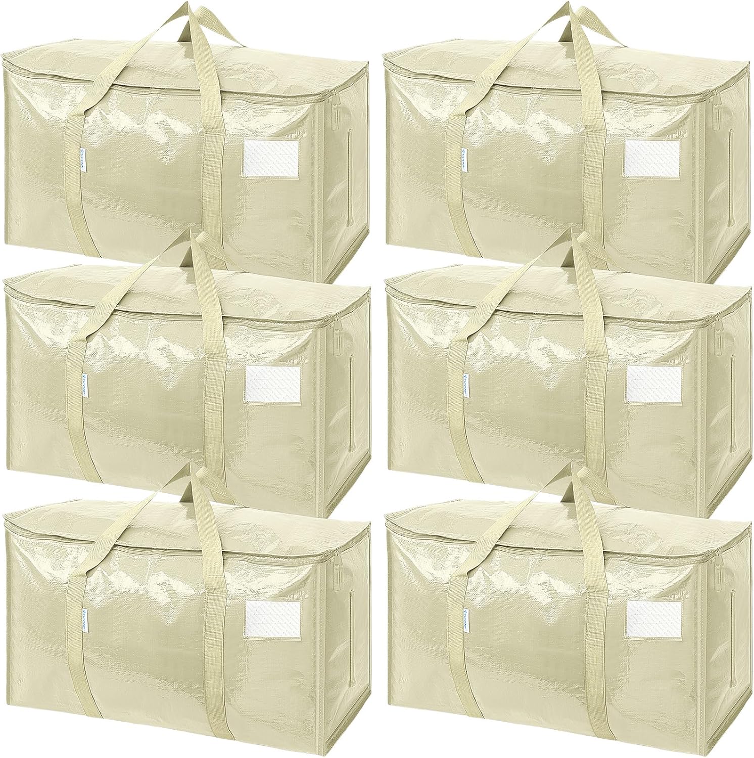 Extra Large Moving Bags with Zippers for Heavy-Duty Storage