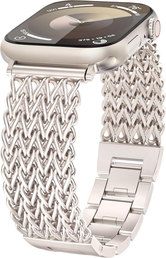 Stylish Stainless Steel Apple Watch Band for Women