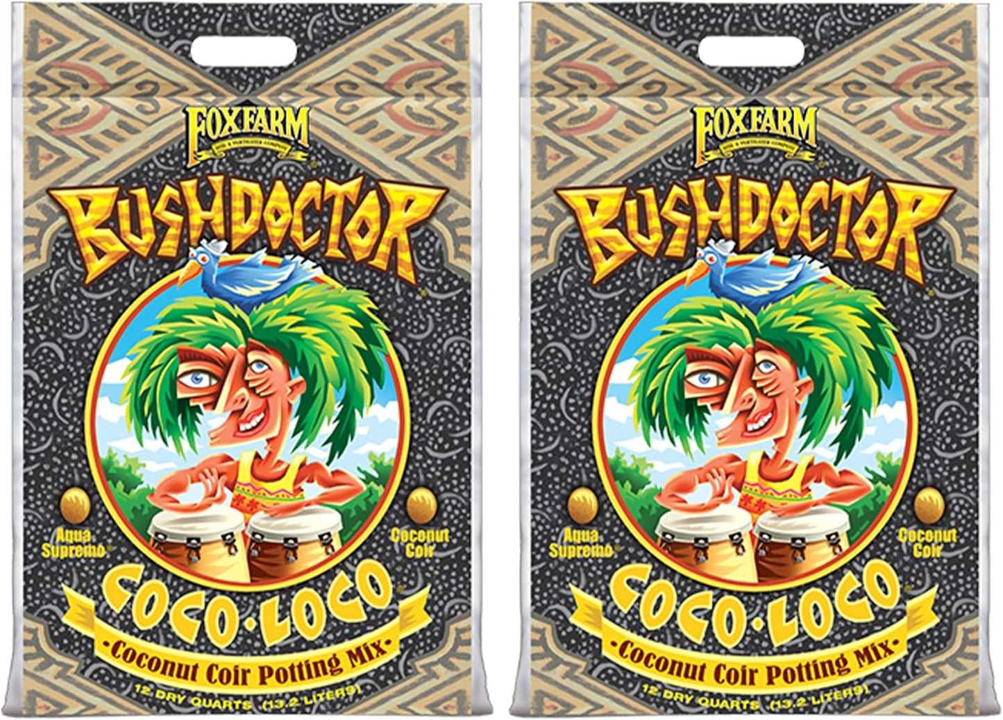 FoxFarm BushDoctor Coco Loco Soil Potting Mix for All Gardens