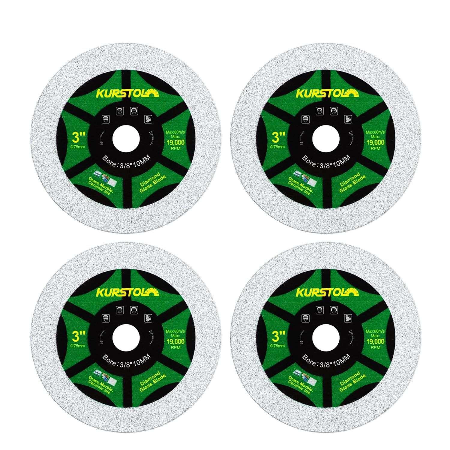 Ultimate Precision: KURSTOL Diamond Glass Saw Blades
