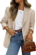 Stylish women's blazers by PRETTYGARDEN for business casual looks