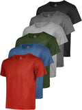 Men's Workout Shirts Short Sleeve Dry Fit Athletic T-Shirts