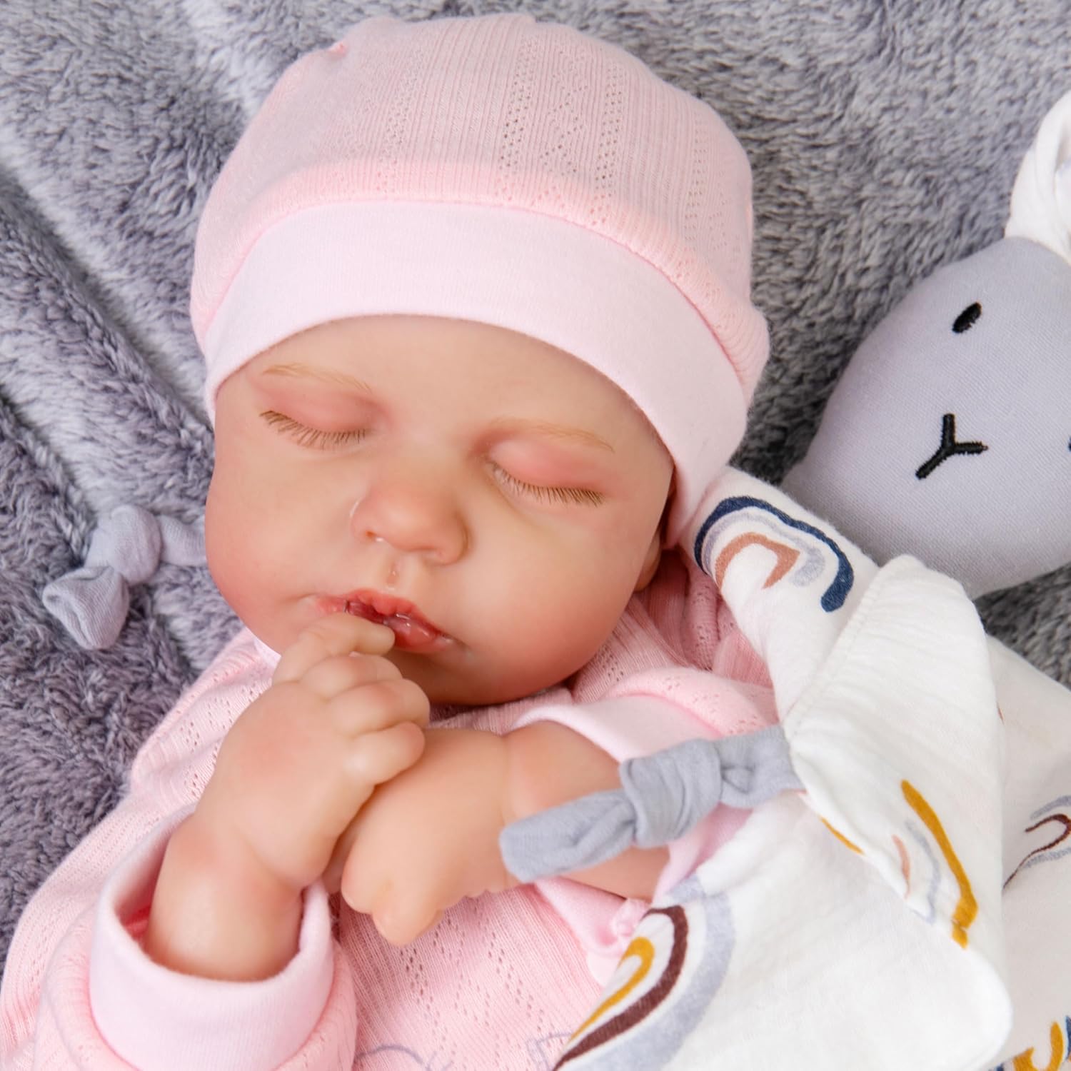 Milidool 20-Inch Lifelike Reborn Baby Doll for Kids Age 3