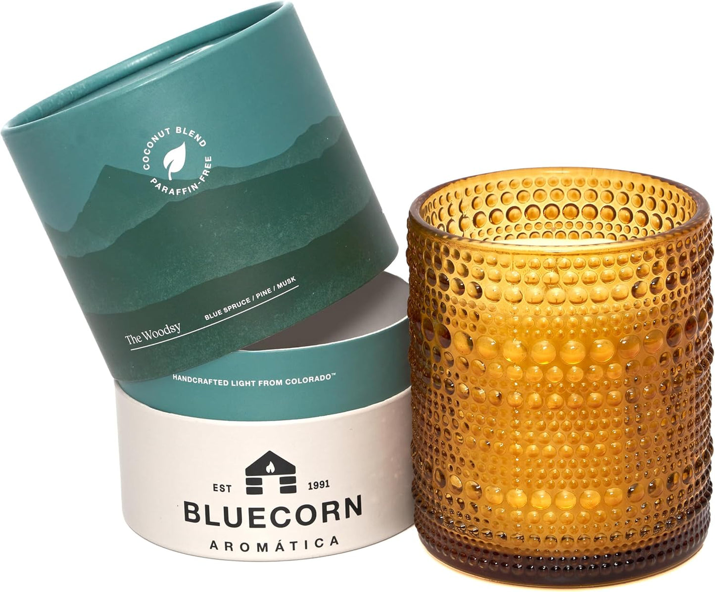 Woodsy Scented Candle for Home - Alpine Inspired Coconut Wax
