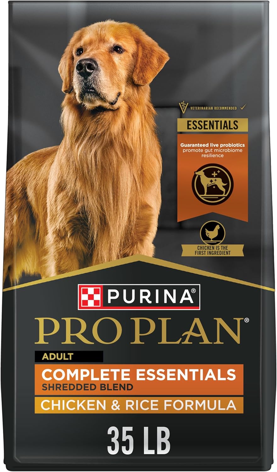 Purina Pro Plan Complete Essentials Shredded Blend Dog Food