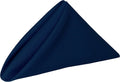 Polyester Cloth Napkins 17x17in Bulk Set - Royal, Set of 36