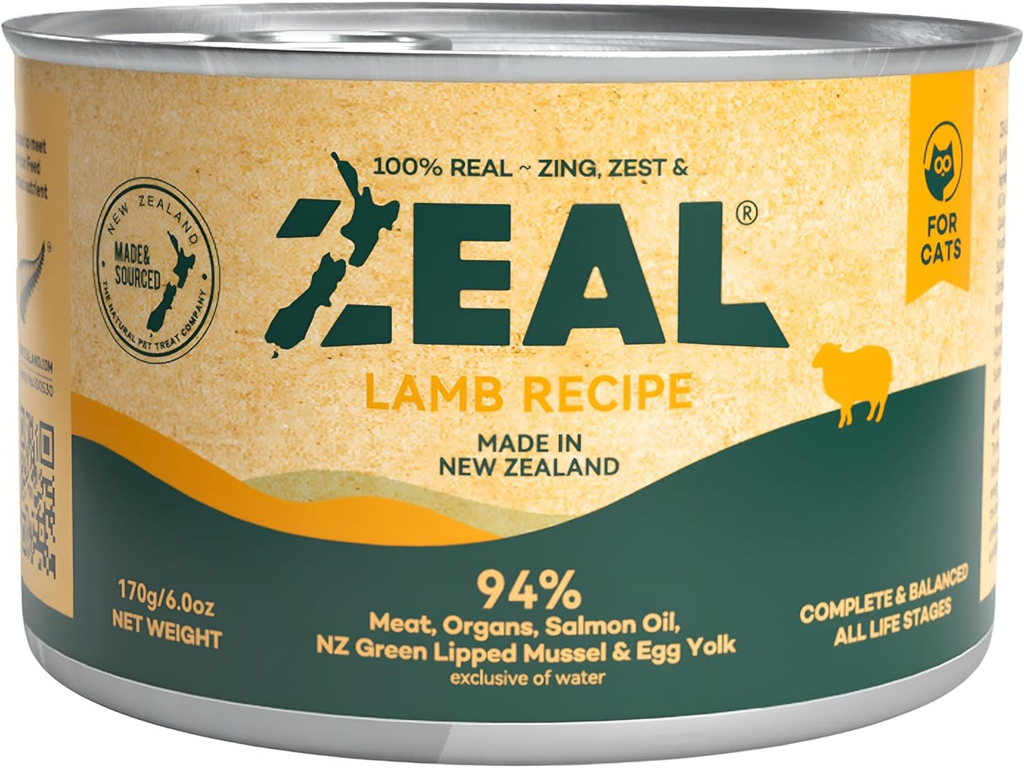 High Protein Grain-Free Wet Cat Food with Superfoods for Cats