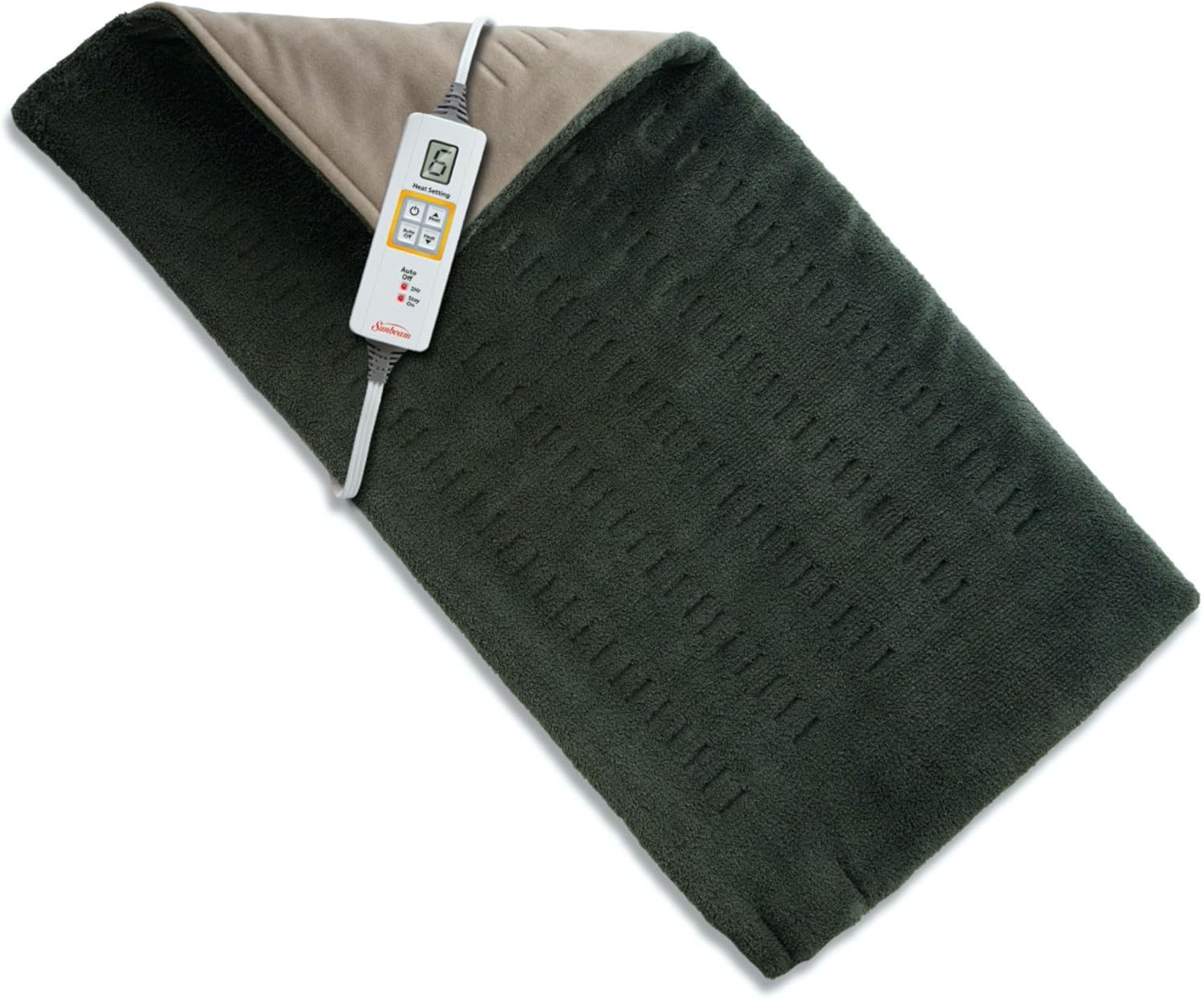 Sunbeam XL Heating Pad for Back Neck and Shoulder Pain Relief