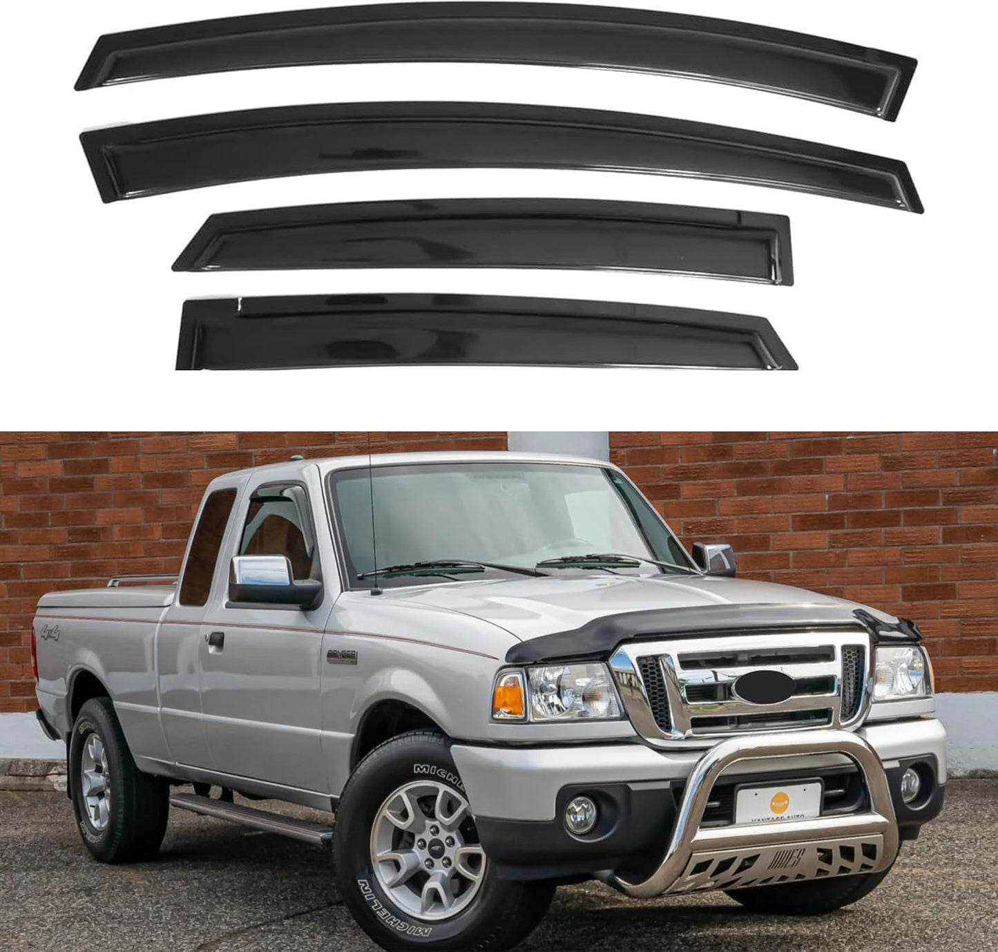 IG Window Visor for Ford Ranger & Mazda B-Series Vehicles