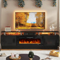 Modern Electric Fireplace TV Stand: Luxury Entertainment Center