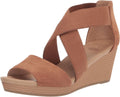 Dr. Scholl's womens Barton Band Strappy Wedge Sandal - Sustainable